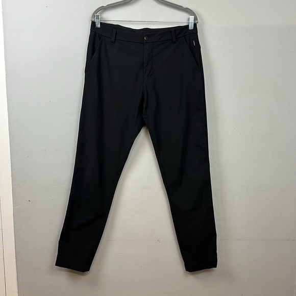 Lululemon Commission Pant Classic *Warpstreme 32" Black Sz 32 - Picture 6 of 16